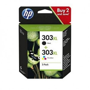 3YN10AE Kit 2 Cartucce HP 303 XL Originali Hp Envy Photo 6220 6230 6232 6234 7120 7130 7134 7820 7830 in vendita su tonerssho...