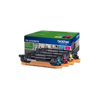 TN-243CMYK Kit 4 Toner Originali Brother DCP-L3510CDW DCP-L3550CDW HL-L3210CW HL-L3230CDW HL-L3270CDW in vendita su tonerssho...