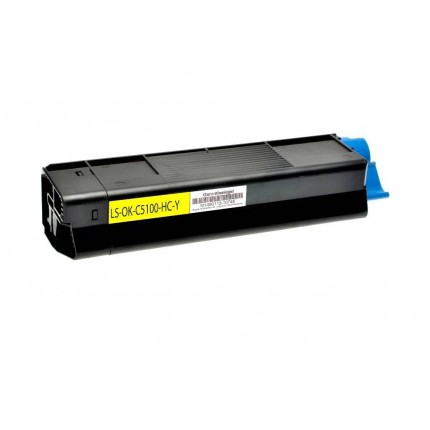 Toner Compatibile Giallo Per Oki C3100 C3200 C5100 C5200 C5300 C5400 C5510 in vendita su tonersshop.it