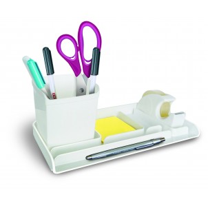 Desk organizer MYDESK- 3 pezzi - Bianco in vendita su tonersshop.it