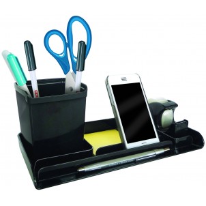 Desk organizer MYDESK- 3 pezzi - Nero in vendita su tonersshop.it