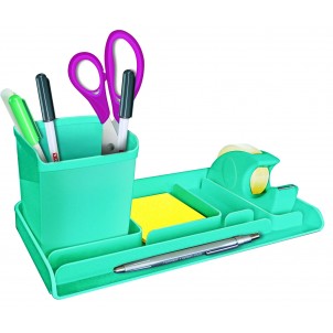 Desk organizer MYDESK- 3 pezzi - Turchese in vendita su tonersshop.it