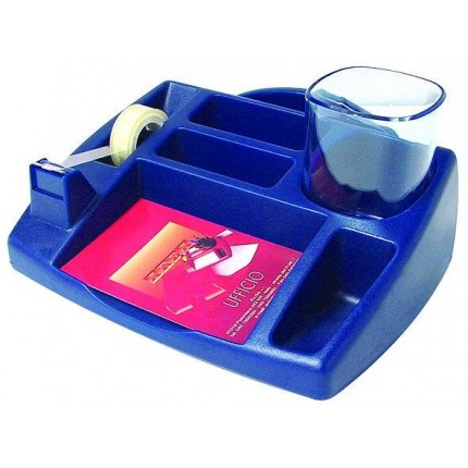 Desk organizer Oliver - Blu in vendita su tonersshop.it