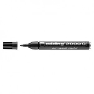 Marcatore EDDING 2000C - Nero - punta conica - conf. 10 pz in vendita su tonersshop.it