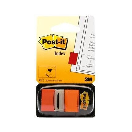 Post-it?« Index Medium Arancio - dispenser da 50 segnapagina in vendita su tonersshop.it
