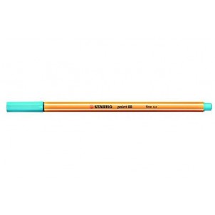 STABILO point 88 - fineliner 0,4 mm AZZURRO 10pz in vendita su tonersshop.it