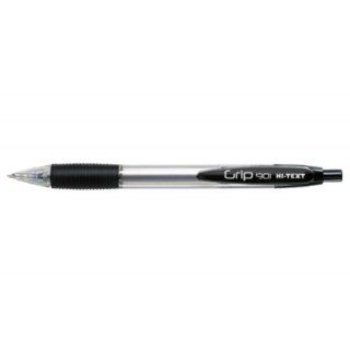 HI-TEXT 901 GRIP penna scatto punta 1 mm Colore NERO 12 pz in vendita su tonersshop.it