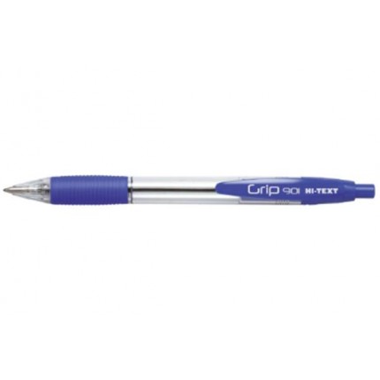 HI-TEXT 901 GRIP penna scatto punta 1 mm Colore BLU 12 pz in vendita su tonersshop.it