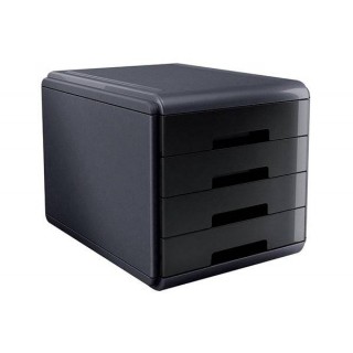 CASSETTIERA Mydesk 4 cassetti - Infrangibile - Colore NERO in vendita su tonersshop.it