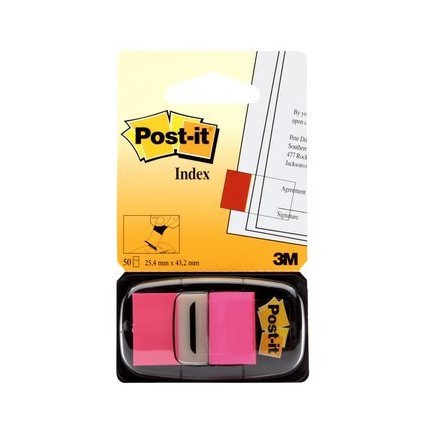 Post-it?« Index Medium Rosa - dispenser da 50 segnapagina in vendita su tonersshop.it