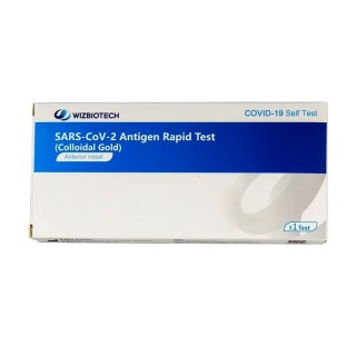 N°01 Test Antigenico Rapido Autodiagnostico Covid-19 Tampone Nasale - Wizbiotech in vendita su tonersshop.it
