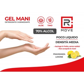 Igienizzante mani per germi e batteri 80ml alcool 70%  in vendita su tonersshop.it