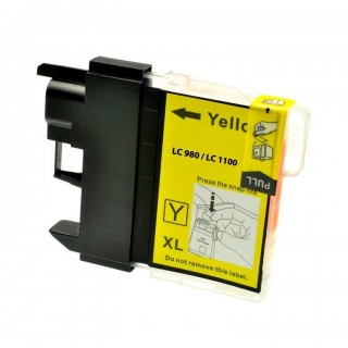 LC1100Y Cartuccia Compatibile Giallo Per Brother DCP 145 165 185 365 MFC 250 in vendita su tonersshop.it