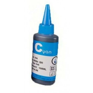 Inchiostro Ciano Per Hp Lexmark Canon Brother 100ml in vendita su tonersshop.it