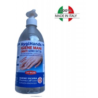 Igienizzante mani per germi e batteri 500ml alcool  70% in vendita su tonersshop.it