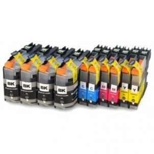 LC121-LC123-XL KIT 10 Cartucce Compatibili Nero+Colori Per Brother DCP-J132W in vendita su tonersshop.it