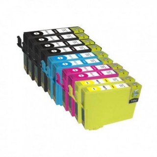 T1295 KIT 10 Cartucce Compatibili Nero+Colori Per Epson Stylus Office BX305F in vendita su tonersshop.it