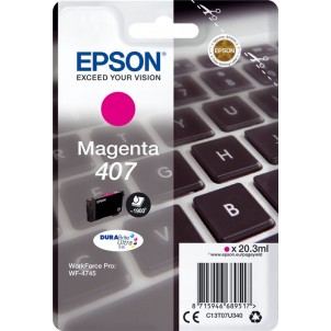 C13T07U340 Cartuccia 407 Magenta Epson Workforce Pro WF-4745DTWF in vendita su tonersshop.it