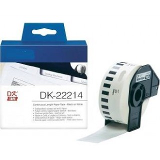 DK22214 Rotolo Continuo 12mmX30.48m Per Brother QL 1000 1050 1060 500 550 560 570 580 650 700 710 720 in vendita su tonerssho...