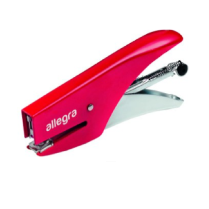 Cucitrice a pinza ALLEGRA - Rosso - punto chiuso/aperto in vendita su tonersshop.it