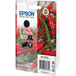 503XLBK Cartuccia Nero Originale Per Epson Expression Home XP-5200 WorkForce WF-2960DWF Expression Home XP-5205 C13T09R14010 ...