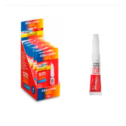 Colla attaccatutto universale GEL - 2gr in vendita su tonersshop.it