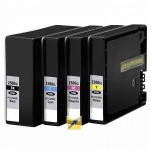 PGI-2500Y Cartuccia Compatibile Giallo Per Canon MAXIFY MB5050 MB5150 MB5155 MB5350 MB MB5455 iB4050 iB4150 in vendita su ton...