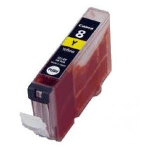 CLI-8Y Cartuccia compatibile Giallo Per Canon Pixma MP 500 600 800 950 MX 700 IP3300 IX4000 in vendita su tonersshop.it