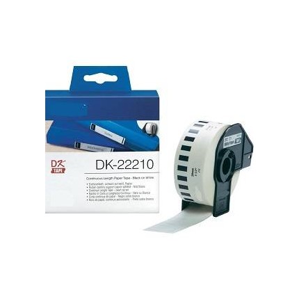 DK22210 Rotolo Continuo 29mmX30.48m Per Brother QL 1000 1050 1060 500 550 560 570 580 650 700 710 720 in vendita su tonerssho...