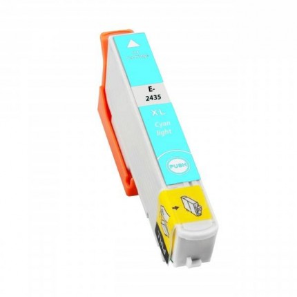 T2435 Cartuccia Compatibile Ciano Photo Per Epson 24XL XP 55 750 760 850 860 950 960 in vendita su tonersshop.it