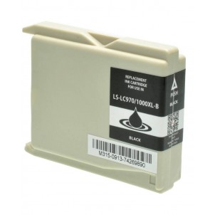 LC970XL/LC1000BK Cartuccia compatibile Nero Per Brother DCP 130C 330C 540CN 770CW MFC 5860CN FAX 1560 in vendita su tonerssho...