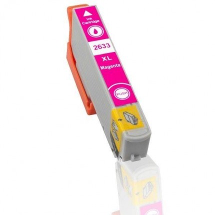 T2633 XL Cartuccia compatibile Magenta Per Epson Expression Premium XP 510 600 605 610 700 710 800 810 in vendita su tonerssh...