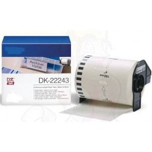 DK22243 Rotolo Continuo 102mmX30.48m Per Brother QL 1000 1050 1060 in vendita su tonersshop.it