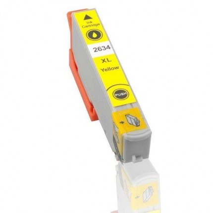 T2634 XL Cartuccia compatibile Giallo Per Epson Expression Premium XP 510 600 605 610 700 710 800 810 in vendita su tonerssho...