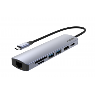 Adattatore da USB-C a HDMI, 4K60Hz , HDR + USB3.0-3.1-3.2  in vendita su tonersshop.it