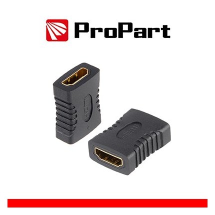 Adattatore Presa HDMI (19PIN) â€“ Presa HDMI (19PIN) dorato in vendita su tonersshop.it