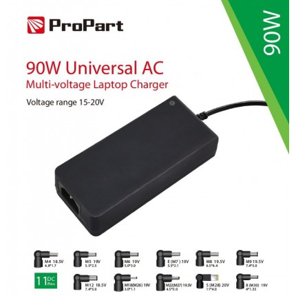 Alimentatore Universale Notebook Multi-voltaggio 90W in vendita su tonersshop.it