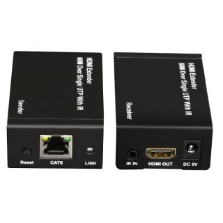 Kit TX-RX Extender HDMI, 60MT UTP, 1080p@60Hz, POE in vendita su tonersshop.it