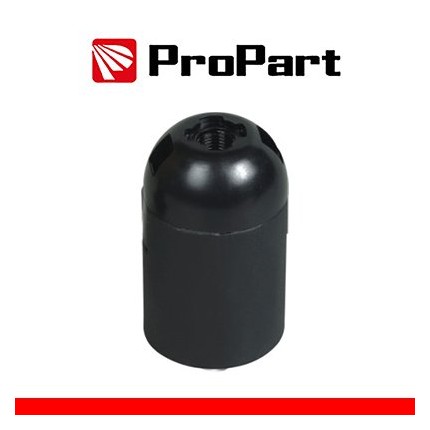 Portalampada E27 4A 250V x cavo 0.5-2.5mm2 60w nero in vendita su tonersshop.it