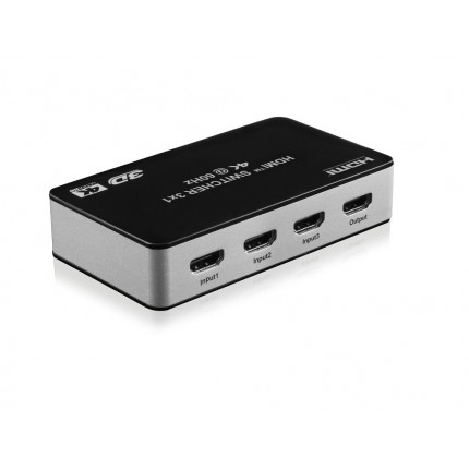 Switch 3x1 HDMI 2.0 18G 4k@60hz HDR, con telecomando IR in vendita su tonersshop.it