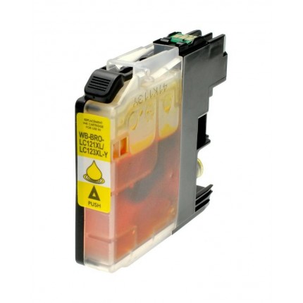 LC123Y-XL Cartuccia compatibile Giallo Per Brother DCP-J132 J152 J552 J245 J470 J650 J870 J4410 J4510 J4610 J4710 J6520 J6920...