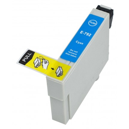 T0792 Cartuccia Compatibile Ciano Per Epson Stylus Photo 1400 1500 P50 PX650 PX700 PX800 in vendita su tonersshop.it