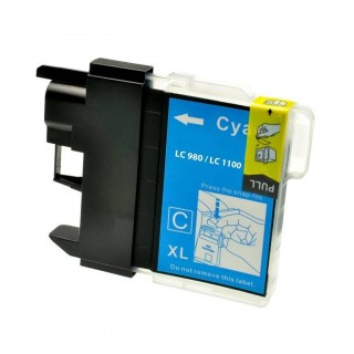 LC1100C Cartuccia Compatibile Ciano Per Brother DCP 145 165 185 365 MFC 250 in vendita su tonersshop.it