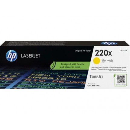 W2202X Toner Giallo Originale HP Color Laserjet Pro 4202 MFP 4302 4303 in vendita su tonersshop.it