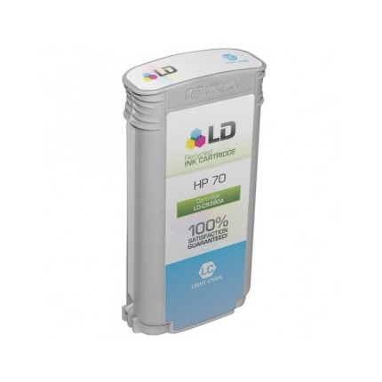 70 Cartuccia Ciano Chiaro Compatibile Con HP Z2100 Z3100 Z3200 Z5200 C9390A  in vendita su tonersshop.it