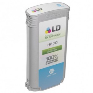70 Cartuccia Ciano Chiaro Compatibile Con HP Z2100 Z3100 Z3200 Z5200 C9390A  in vendita su tonersshop.it