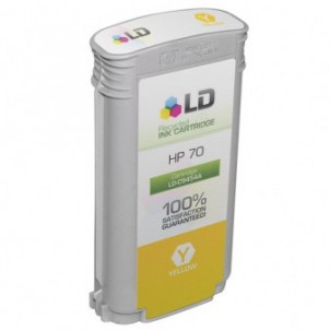 70 Cartuccia Giallo Compatibile Con HP Z2100 Z3100 Z3200 Z5200 Z5400 C9454A  in vendita su tonersshop.it