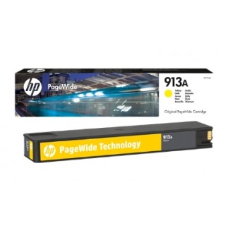 HP913AY Cartuccia Originale Gialla Per HP 352dn PageWide Pro 377dn PageWide Pro 452dw PageWide Pro 452dwt PageWide  in vendit...