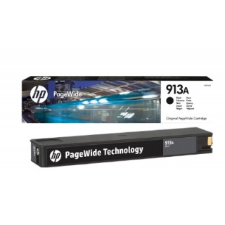 HP913ABK Cartuccia Nera Originale Per HP 352dn PageWide Pro 377dn PageWide Pro 452dw PageWide Pro 452dwt PageWide  in vendita...