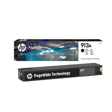 HP913ABK Cartuccia Nera Originale Per HP 352dn PageWide Pro 377dn PageWide Pro 452dw PageWide Pro 452dwt PageWide  in vendita...
